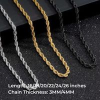 304 Stainless Steel 18K Gold Plated Casual Vintage Style Plating Solid Color Layered Necklaces main image 2