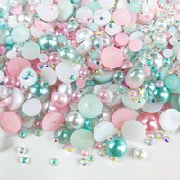 1200 Pieces Per Pack Diameter 10mm Diameter 4mm Diameter 5mm Resin Rhinestone Round DIY Accessories sku image 4