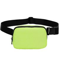 Unisex Basic Classic Style Solid Color Nylon Waist Bags main image 9