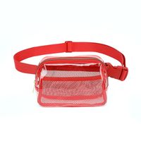 Unisex Basic Classic Style Solid Color Nylon Waist Bags sku image 17