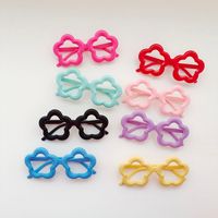Cute Vacation Sweet Flower Resin Special-Shaped Mirror Full Frame Kids Sunglasses main image 1