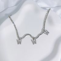 Vacation Simple Style Classic Style Letter Rhinestones Metal Copper Wholesale Waist Chain sku image 24