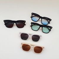 IG Style Casual Vacation Solid Color Resin Square Full Frame Kids Sunglasses main image 4
