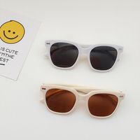 IG Style Casual Vacation Solid Color Resin Square Full Frame Kids Sunglasses main image 5