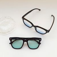 IG Style Casual Vacation Solid Color Resin Square Full Frame Kids Sunglasses main image 3