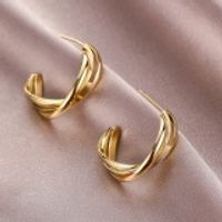 1 Pair Elegant Sweet Square Heart Shape Bow Knot Inlay Imitation Pearl Alloy Rhinestones Earrings sku image 25