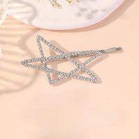 Femmes Style IG Style Simple Star Strass Évider Incruster Strass Pince À Cheveux sku image 6