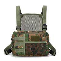 Unisex Camouflage Oxford Cloth Sewing Thread Zipper Fanny Pack sku image 2