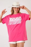 Mujeres Playeras Manga Corta Camisetas Borla Estilo Simple Letra sku image 1