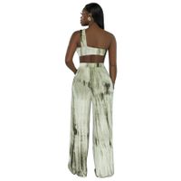 Holiday Daily Beach Women's Vacation Tie Dye Polyester Printing Pants Sets Pants Sets main image 3