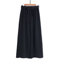 Women's Holiday Daily Simple Style Solid Color Calf-Length Casual Pants main image 4