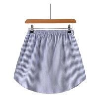 Summer Streetwear Stripe Polyester Above Knee Skirts main image 5