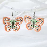 1 Paar IG-Stil Einfacher Stil Schmetterling Aryl Legierung Ohrhaken main image 4