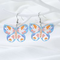 1 Pair IG Style Simple Style Butterfly Arylic Alloy Ear Hook main image 9