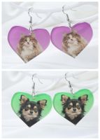 1 Pair IG Style Cute Funny Animal Heart Shape Alloy Ear Hook main image 5