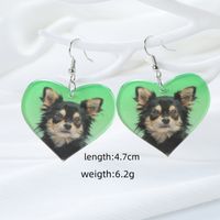1 Pair IG Style Cute Funny Animal Heart Shape Alloy Ear Hook main image 2