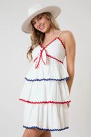 Women's Strap Dress Sexy Strap Sleeveless Color Block Above Knee Holiday Daily Beach sku image 5