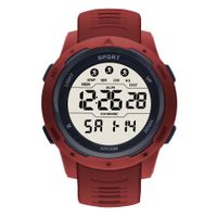 Retro Classic Style Solid Color Electronic Men's Watches sku image 4