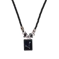 Simple Style Geometric CCB Alloy Glass Unisex Pendant Necklace main image 6