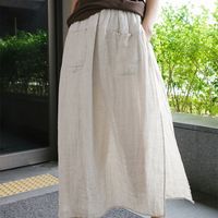 Women's Holiday Daily Simple Style Solid Color Ankle-Length Casual Pants Culottes main image 3