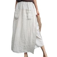Women's Holiday Daily Simple Style Solid Color Ankle-Length Casual Pants Culottes main image 2