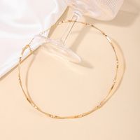 Wholesale Jewelry Basic Modern Style Classic Style Geometric Solid Color Alloy Choker sku image 1