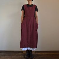 Frau Swing-Kleid Einfacher Stil U-Ausschnitt Ärmellos Einfarbig Maxi Langes Kleid Ferien Täglich main image 5