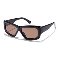 Simple Style Solid Color Tac Special-Shaped Mirror Full Frame Glasses main image 3