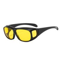 Punk Streetwear Solid Color Ac Square Full Frame Glasses main image 2
