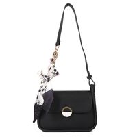 Women's Medium Pu Leather Solid Color Vintage Style Classic Style Lock Clasp Underarm Bag main image 2
