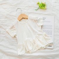 Einfacher Stil Einfarbig Polyester Mädchen Kleider sku image 17