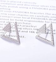1 Pair Simple Style Classic Style Solid Color Inlay Copper Zircon Ear Studs main image 1