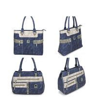 Women's Medium Semi-Pu Material Color Block Streetwear Square Zipper Shoulder Bag main image 1