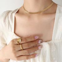 Copper 18K Gold Plated IG Style Hawaiian Modern Style Leaves Grain Bracelets Necklace main image 9