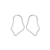 Womens Geometry Electroplated Metal Earrings Nhll120606 sku image 1