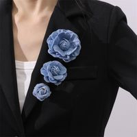 Élégant Style Moderne Style Coréen Fleur Fleur Artificielle Femmes Broches main image 1