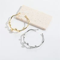 Copper Gold Plated Simple Style Classic Style Plating Inlay Water Droplets Rhinestones Bracelets Necklace main image 2