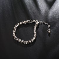 Casual Simple Style Solid Color 304 Stainless Steel Unisex Bracelets main image 9