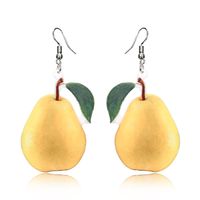 1 Pair Simple Style Classic Style Fruit Patchwork Arylic Drop Earrings sku image 4