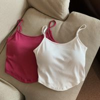 Women's Camisole Tank Tops Sexy Solid Color main image 3
