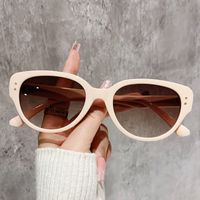 Classic Style Color Block Pc Oval Frame Full Frame Glasses main image 3