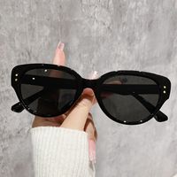 Classic Style Color Block Pc Oval Frame Full Frame Glasses sku image 1