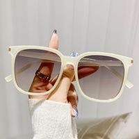 Sweet Color Block Pc Square Patchwork Full Frame Glasses sku image 8