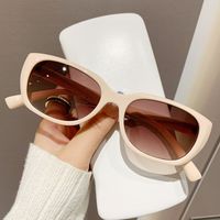 Simple Style Classic Style Color Block Pc Oval Frame Patchwork Full Frame Glasses sku image 6
