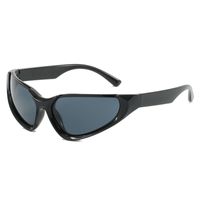 Strassenmode Farbblock Pc Schmetterlingsrahmen Vollbild Brille sku image 1