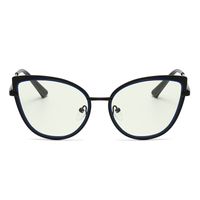 Simple Style Classic Style Color Block Ac Cat Eye Full Frame Glasses main image 2