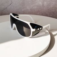 Elegant Basic Simple Style Color Block Pc Special-Shaped Mirror Patchwork Full Frame Glasses main image 2