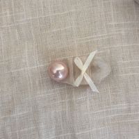 Women's Simple Style Classic Style Solid Color Imitation Pearl Cloth Inlay Pearl Hair Clip sku image 3