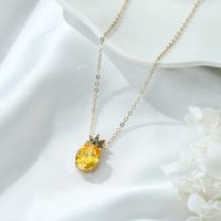 Copper Gold Plated Casual Classic Style Plating Inlay Cross Heart Shape Butterfly Zircon Pendant Necklace main image 3