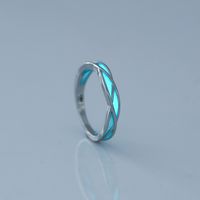 Copper Sports Luminous Solid Color Rings main image 6